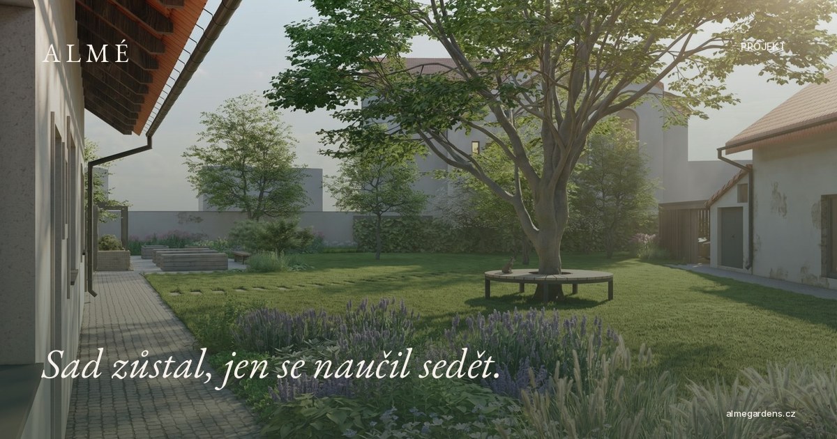 Rodinná zahrada u Prahy · 2023